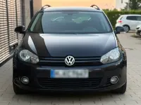Gebraucht VW Golf VII Match 105 PS (77 kW) 2012 Schwarz Kombi