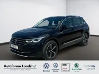 Gebraucht VW Tiguan Elegance 190 PS (139 kW) 2022 Schwarz deep black perleffekt SUV