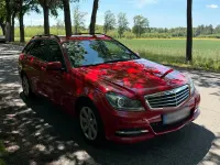 Gebraucht Mercedes C200 184 PS (135 kW) 2012 Rot Kombi