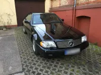 Gebraucht Mercedes SL320 1997 Schwarz Cabrio