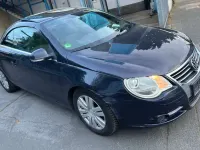 Second-hand VW Eos 140 CP (102 kW) 2008 Albastru Cabrio