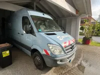 Używany Mercedes Sprinter 160 KM (117 kW) 2012 Niebieski Van