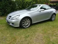 Gebraucht Mercedes SLK200 163 PS (119 kW) 2007 Silber Cabrio