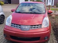 Gebraucht Nissan Note 88 PS (64 kW) 2008 Rot Kleinwagen