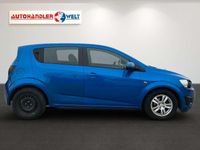 Gebraucht Chevrolet Aveo LT 101 PS (74 kW) 2013 Blau Kleinwagen