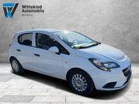 Gebraucht Opel Corsa Selection 69 PS (50 kW) 2016 Weiß Kleinwagen