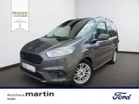 Gebraucht Ford Tourneo Courier Titanium 101 PS (74 kW) 2019 Magnetic grau Van / Kleinbus