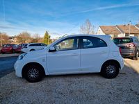 Gebraucht Nissan Micra Acenta 80 PS (58 kW) 2017 Weiß Kleinwagen