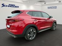 Gebraucht Hyundai Tucson Premium 136 PS (100 kW) 2019 Rot SUV