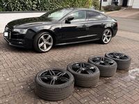 Gebraucht Audi A5 Sportback S-Line 190 PS (139 kW) 2015 Schwarz Kleinwagen