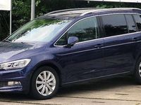 Gebraucht VW Touran Highline 150 PS (110 kW) 2017 Atlantic blue metallic Van / Kleinbus
