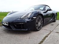 Second-hand Porsche Boxster 330 CP (242 kW) 2015 Albastru Cabrio