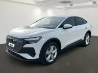 Gebraucht Audi Q4 Sportback e-tron Comfort 210 kW (286 PS) 2025 Gletscherweiß metallic SUV