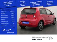 Gebraucht Seat Mii Electric 61 kW (83 PS) 2021 Schwarz / tornadorot (metallic) Kleinwagen
