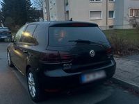 Gebraucht VW Golf VI Sport 110 PS (80 kW) 2010 Schwarz Kleinwagen