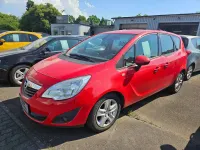 Gebraucht Opel Meriva Edition 110 PS (80 kW) 2010 Magma rot (b) Van / Kleinbus