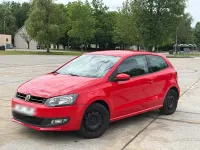 Gebraucht VW Polo 69 PS (50 kW) 2010 Rot Kleinwagen