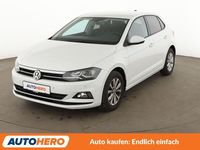 Gebraucht VW Polo Highline 95 PS (69 kW) 2017 Weiß Kleinwagen