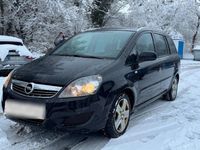 Gebraucht Opel Zafira 110 PS (80 kW) 2012 Schwarz Van / Kleinbus