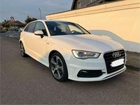 Gebraucht Audi A3 S-Line 125 PS (91 kW) 2016 Ibisweiß Kleinwagen