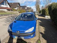 Gebraucht Peugeot 206 75 PS (55 kW) 2003 Blau Kleinwagen
