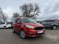 Gebraucht Ford Tourneo Courier Titanium 101 PS (74 kW) 2017 Rot Van / Kleinbus
