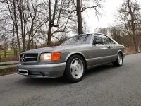 Gebraucht Mercedes 500 252 PS (185 kW) 1987 Silber Coupé