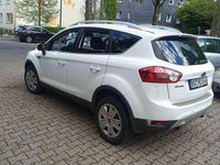 Gebraucht Ford Kuga Titanium 136 PS (100 kW) 2009 Weiß SUV