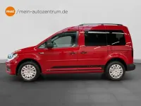 Gebraucht VW Caddy Trendline 125 PS (91 kW) 2018 Rot Van / Kleinbus