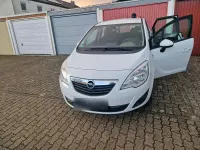 Gebraucht Opel Meriva 101 PS (74 kW) 2010 Weiß Van / Kleinbus