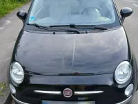 Gebraucht Fiat 500 Lounge 86 PS (63 kW) 2011 Schwarz Kleinwagen