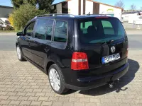 Gebraucht VW Touran Highline 140 PS (102 kW) 2006 Schwarz Van / Kleinbus