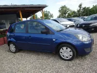 Gebraucht Ford Fiesta Style 69 PS (50 kW) 2008 Blau Kleinwagen