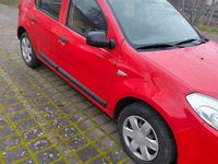 Gebraucht Dacia Sandero 75 PS (55 kW) 2009 Rot Kleinwagen