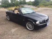 Gebraucht BMW 323 Cabriolet Sport Line 170 PS (125 kW) 2000 Schwarz Cabrio