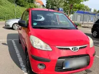 Gebraucht Hyundai i10 66 PS (48 kW) 2009 Rot Kleinwagen