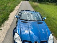Gebraucht Mercedes SLK280 231 PS (169 kW) 2005 Blau Cabrio