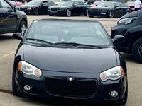 Gebraucht Chrysler Sebring Cabriolet 141 PS (103 kW) 2003 Schwarz Cabrio