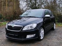 Gebraucht Skoda Fabia SportLine 105 PS (77 kW) 2011 Schwarz Limousine