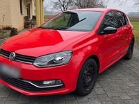 Gebraucht VW Polo 90 PS (66 kW) 2015 Rot Kleinwagen