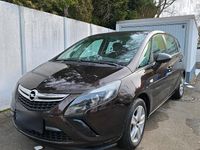 Gebraucht Opel Zafira 140 PS (102 kW) 2013 Braun Van / Kleinbus