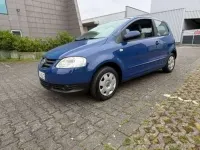 Gebraucht VW Fox 54 PS (39 kW) 2010 Blau Kleinwagen