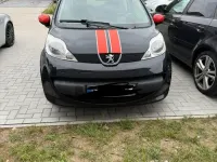 Gebraucht Peugeot 107 67 PS (49 kW) 2007 Schwarz Kleinwagen
