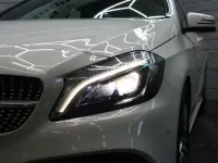 Gebraucht Mercedes A200 AMG line 156 PS (114 kW) 2018 Weiß Limousine