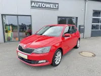 Gebraucht Skoda Fabia Clever 60 PS (44 kW) 2018 Rot Limousine