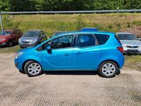 Gebraucht Opel Meriva Edition 101 PS (74 kW) 2010 Blau Van / Kleinbus