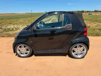 Gebraucht Smart ForTwo Cabrio Brabus 98 PS (72 kW) 2008 Schwarz Cabrio