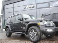 Gebraucht Jeep Wrangler Sahara 272 PS (200 kW) 2024 Black clear coat SUV