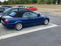 Gebraucht BMW 318 Cabriolet 150 PS (110 kW) 2003 Blau Cabrio