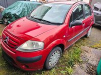 Gebraucht Citroën C3 60 PS (44 kW) 2008 Rot Kleinwagen